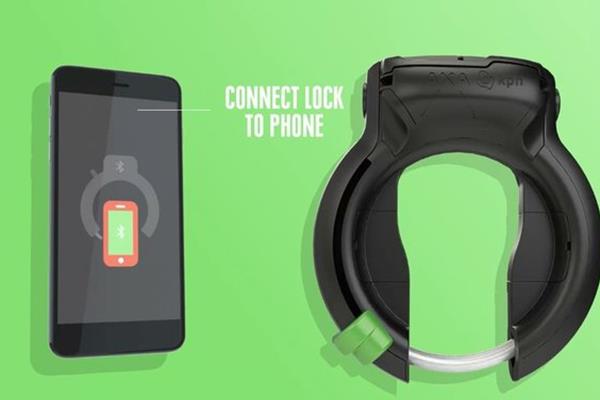 قفل دوچرخه‌ای که گوشی هوشمند شما را قفل می‌کند!