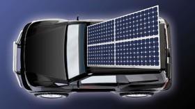 شارژ خودروی برقی حین حرکت با سلول خورشیدی 
