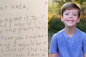 پسر 9 ساله خواستار کار در ناسا شد!