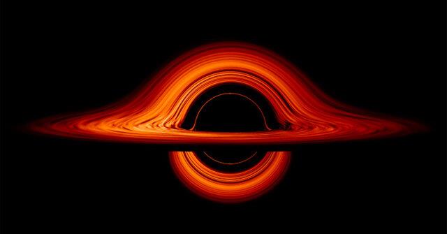  ناسا سیاهچاله معروف را شبیه‌سازی کرد
