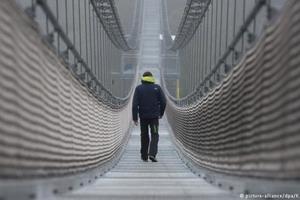افتتاح طولانی‌ترین پل معلق جهان در آلمان