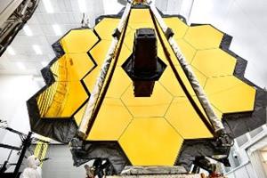 تنظیمات آینه‌های‌ طلایی "تلسکوپ فضایی جیمز وب" آغاز شد