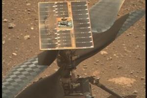 بالگرد مریخی "نبوغ" تیغه‌های خود را برای پرواز گشود