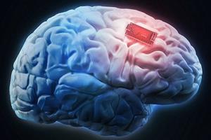 ارتباط با رایانه با کار گذاشتن تراشه در مغز 