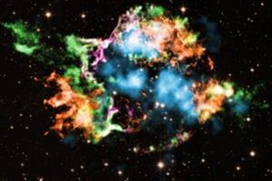 انفجار ستارگان غول پیکر