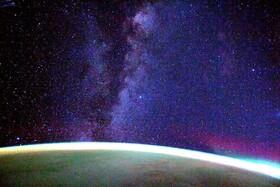 کهکشان راه شیری از منظر ایستگاه فضایی بین‌المللی