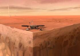 ناسا قسمتی از فرودگر "اینسایت" را در مریخ رها می‌کند