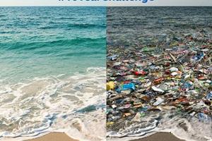 تخریب محیط زیست و بطری پلاستیکی که تکان نخورد