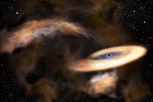 کشف یک سیاه‌چاله‌ عظیم‌تر از خورشید در کهکشان راه شیری