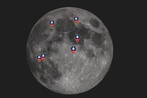 نقشه ۳ بعدی ماه ساخته شد