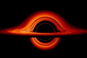 ناسا سیاهچاله معروف را شبیه‌سازی کرد