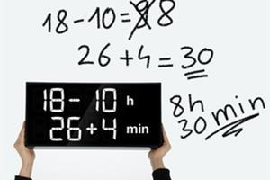 تقویت ریاضی کودکان با ساعت دیواری اینشتین 