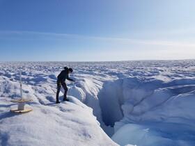 دماسنجی بی‌سابقه از یخسارهای "گرینلند" با فیبر نوری