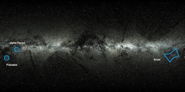 حرکت بیش از 2 میلیون ستاره در کهکشان