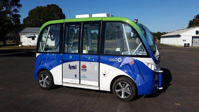 آزمایش اتوبوس‌های خودران در استرالیا