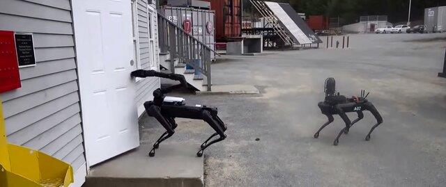  استفاده از سگ رباتیک توسط پلیس آمریکا
