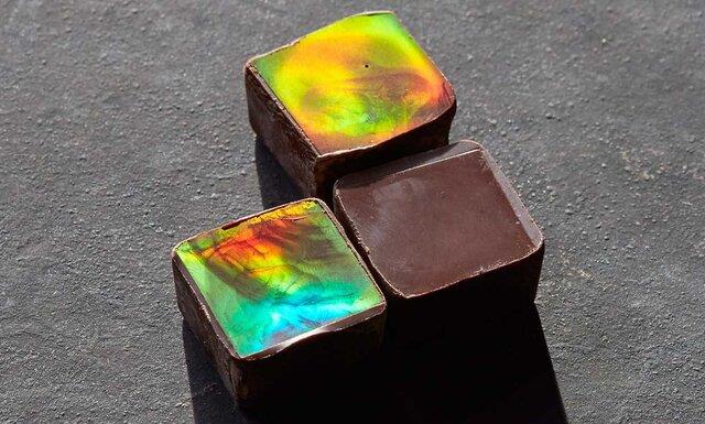 ساخت شکلات‌های رنگین کمانی درخشان با فناوری نانو