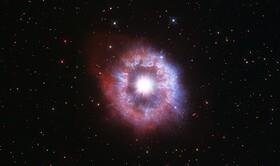 تصویری از یک ستاره‌ی عظیم در سی‌ویکمین سالگرد تلسکوپ "هابل"