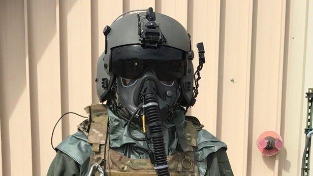  آزمایش یک ماسک جدید ضدشیمیایی در ارتش آمریکا