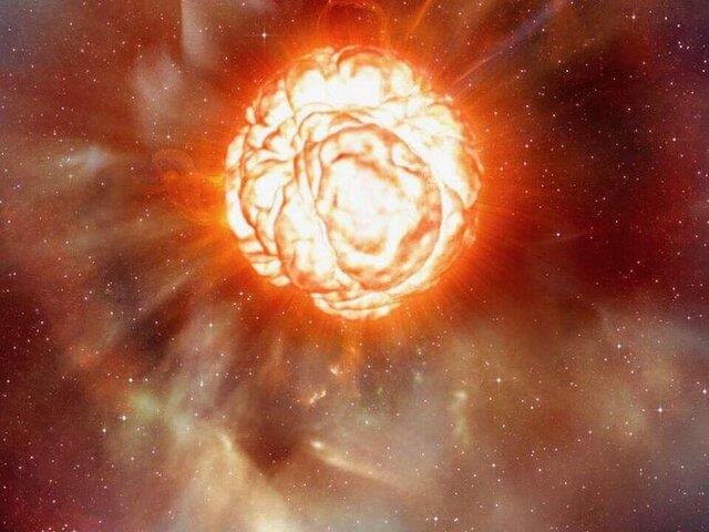  احتمال انفجار یک ستاره در حال مرگ بزرگ‌تر از خورشید